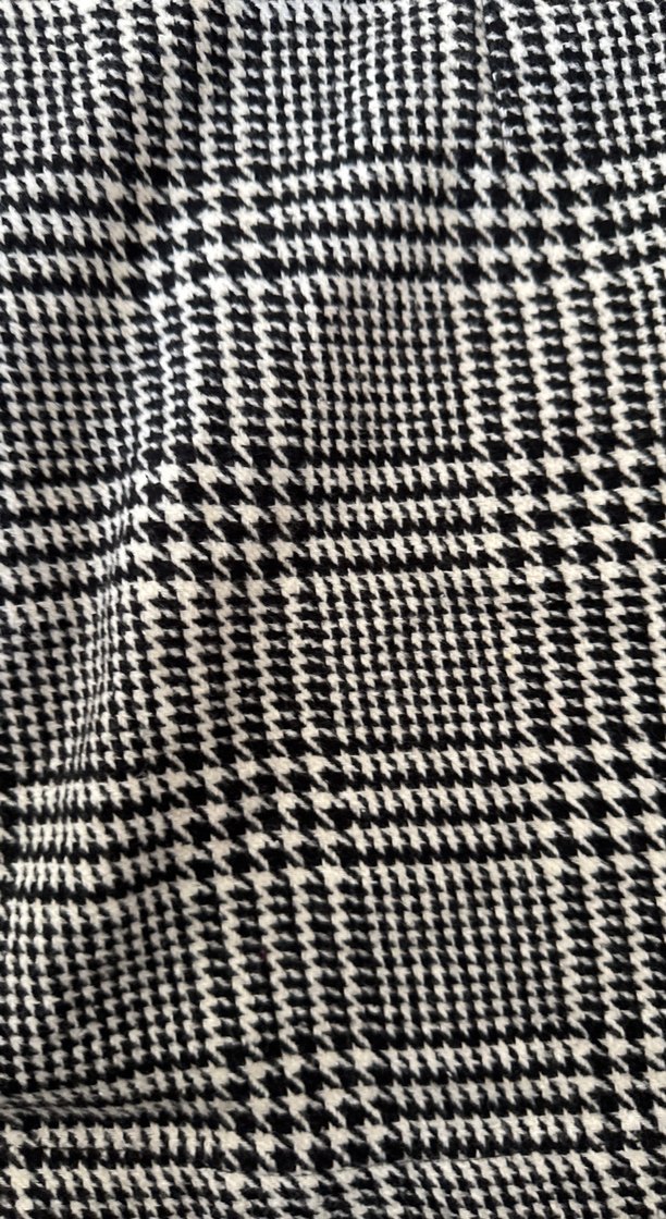 Ekose Desenli Pilili Midi Etek - Görsel 2