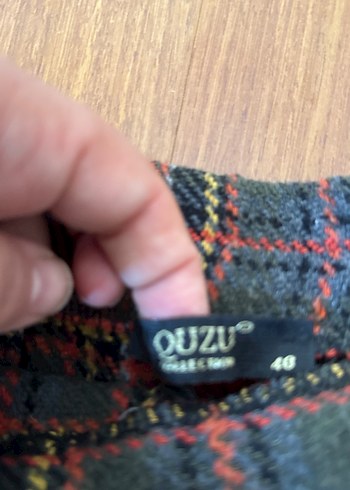 Kadın Ekose Pileli Midi Etek - Görsel 3