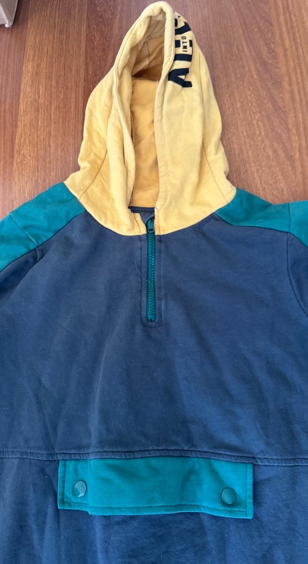 Erkek Çocuk Kapüşonlu Fermuarlı Sweatshirt - Görsel 2