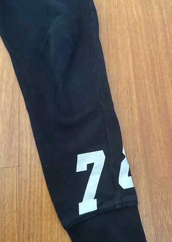 Siyah Fermuarlı Erkek Çocuk Eşofman Altı - Görsel 2