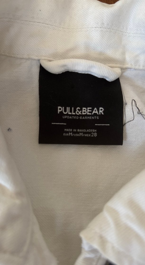 Kadın Beyaz Keten Düğmeli Ceket - Görsel 2