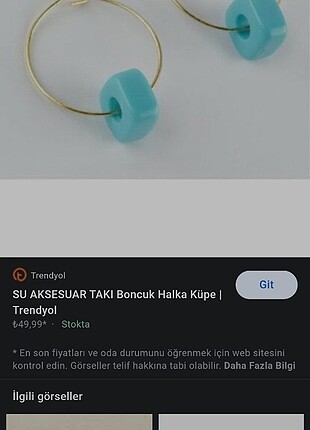 Mavi boncuk küpe