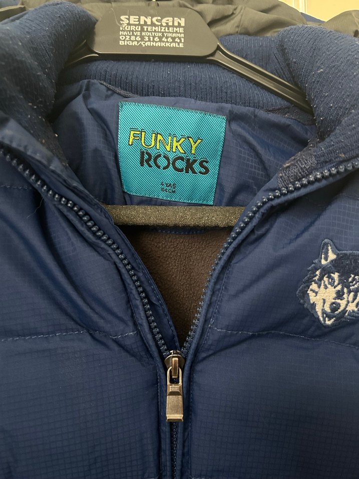 4 yaş Funky Rocks erkek çocuk montu - Görsel 2