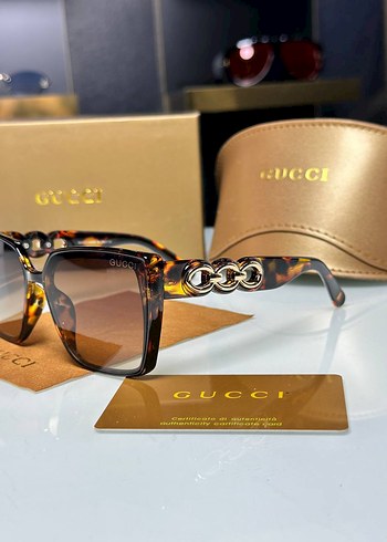 Gucci Kahverengi Kadın Güneş Gözlüğü