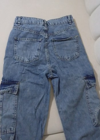 Defacto Gevşek Kesim Midi Denim Kadın Pantolon