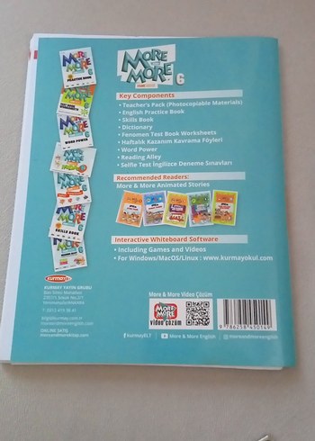 More and More 6 İngilizce Kitabı