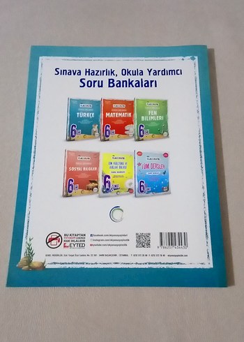 Classmate 6. Sınıf Türkçe Etkinlikli Soru Bankası