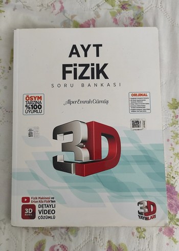AYT Fizik Soru Bankası 3D Video Çözümlü