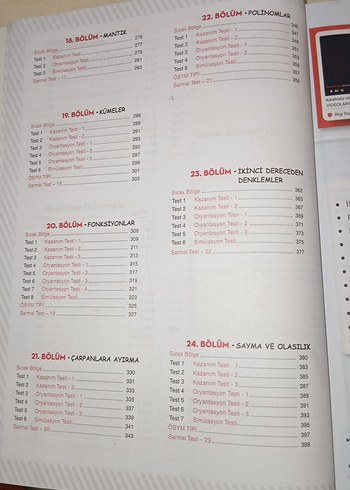 Beden TYT Matematik Soru Bankası 1. Oturum