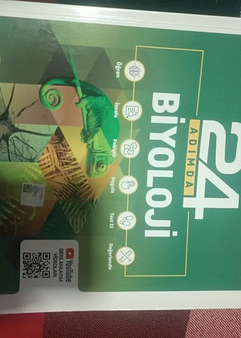 24 Adımda Biyoloji Sınav Hazırlık Kitabı