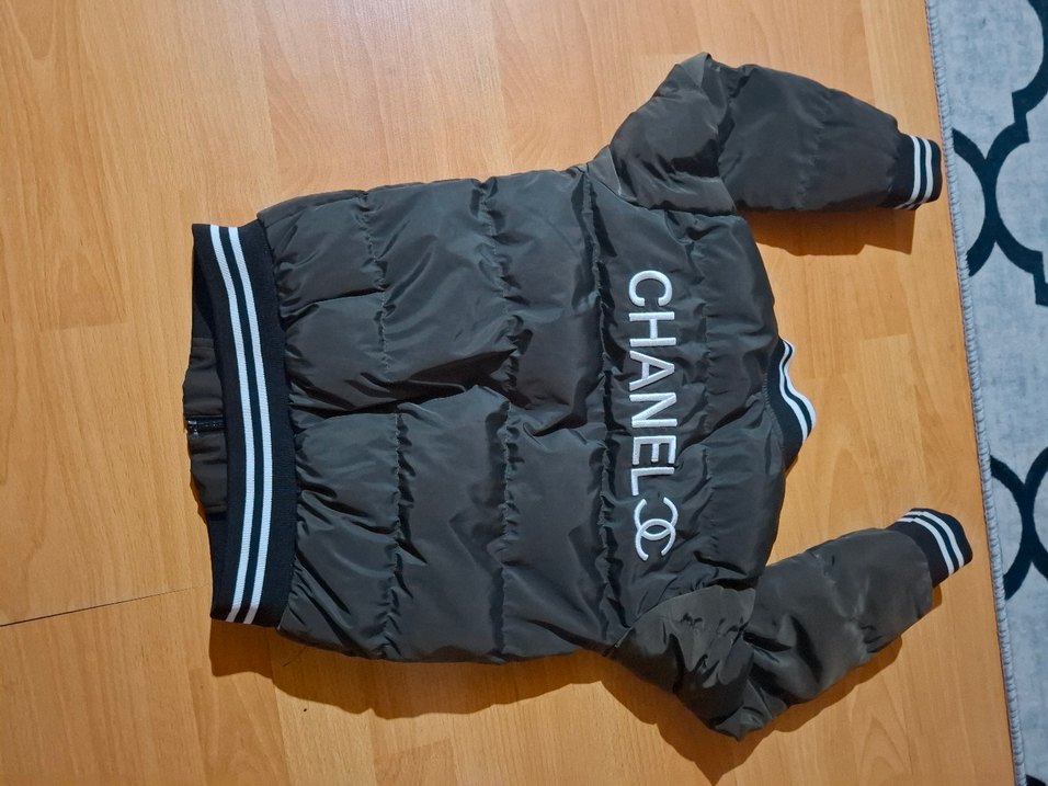 Siyah Fermuarlı Erkek Çocuk Mont - Görsel 2