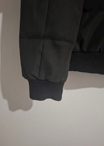 Erkek Siyah Mont - Görsel 4