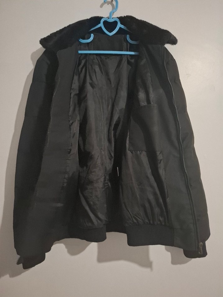 Erkek Siyah Mont - Görsel 2