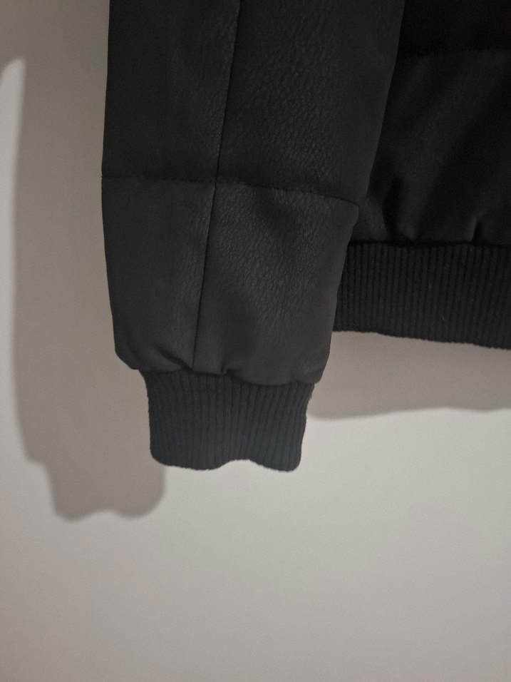 Erkek Siyah Mont - Görsel 4