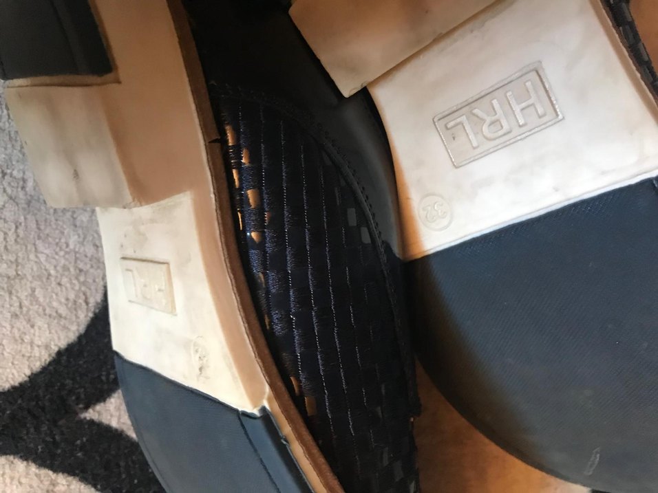 Erkek Çocuk Lacivert Yılan Desenli Deri Ayakkabı - Görsel 3