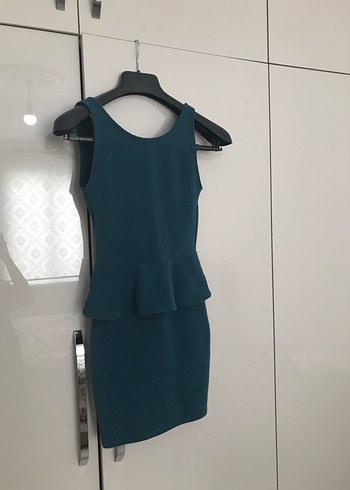 Yeşil Mini Elbise
