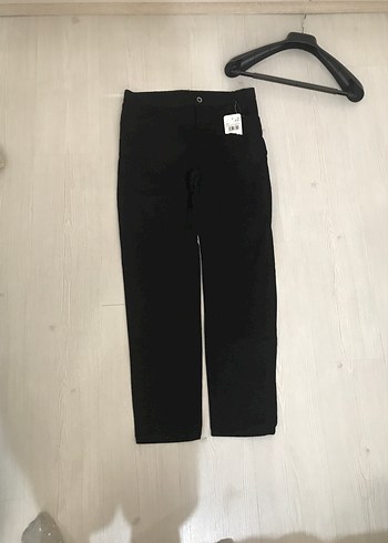 Siyah erkek çocuk Kumaş Pantolon Regular Fit