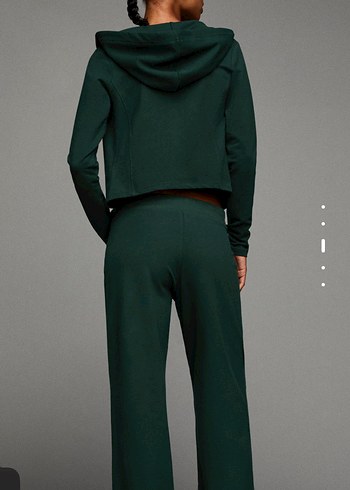 Bershka şardonlu eşofman altı - Görsel 3