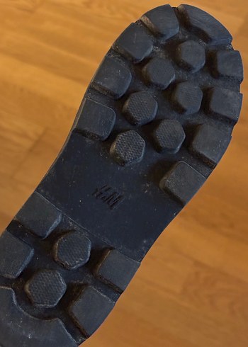 H&M H&M Siyah Velur Astarlı Bot