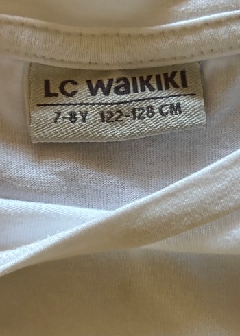 LC Waikiki Ekru Bisiklet Yaka Baskılı Tişört - Görsel 4