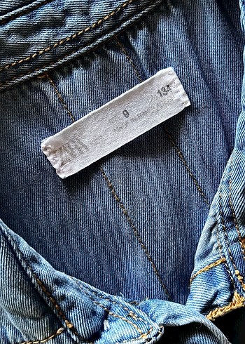 Zara Mavi Denim Gömlek - Görsel 3