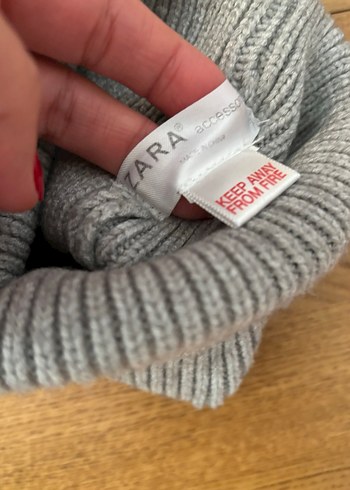 Zara 2li Örgü Payet İşlemeli Bere - Görsel 3