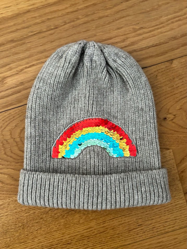 Zara 2li Örgü Payet İşlemeli Bere - Görsel 2