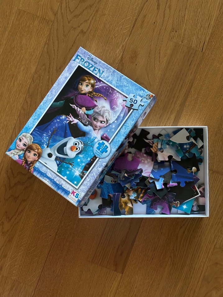 Ks Games Frozen Puzzle 50 Parça - Görsel 5