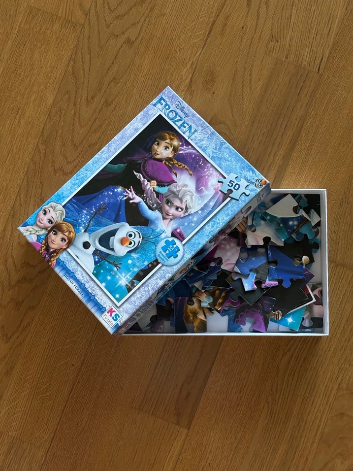 Ks Games Frozen Puzzle 50 Parça - Görsel 3