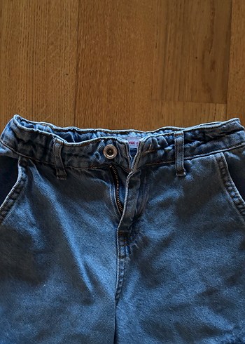 Koton Kız Çocuk Kargo Jean Pantolon 7-8 Yaş 122-128 cm - Görsel 3