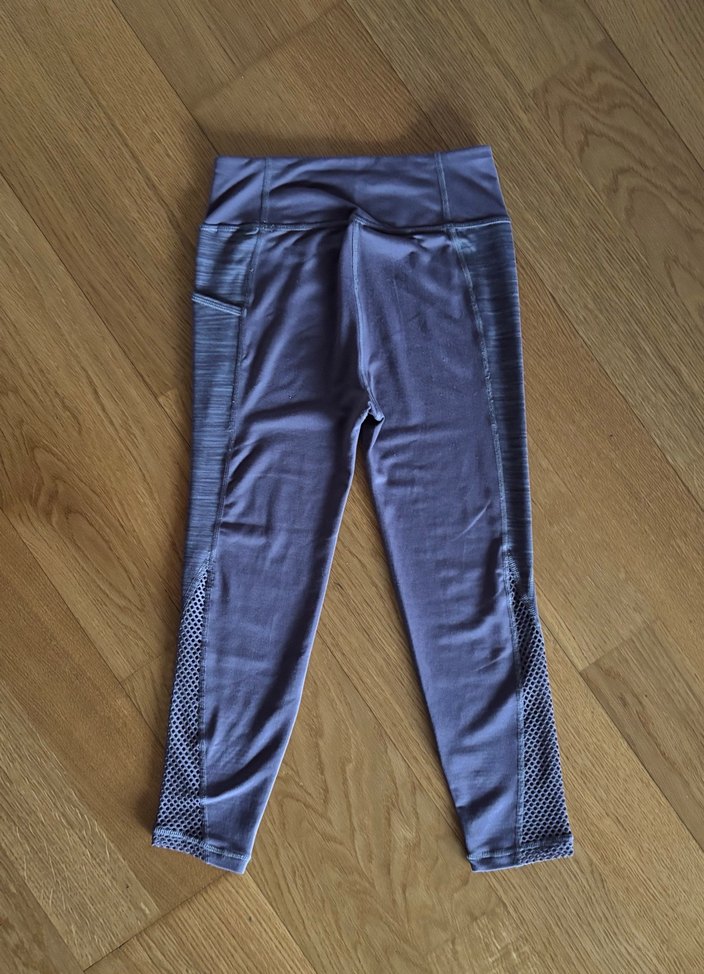 Under Armour Kız Çocuk Vizon Rengi Tayt - Görsel 4