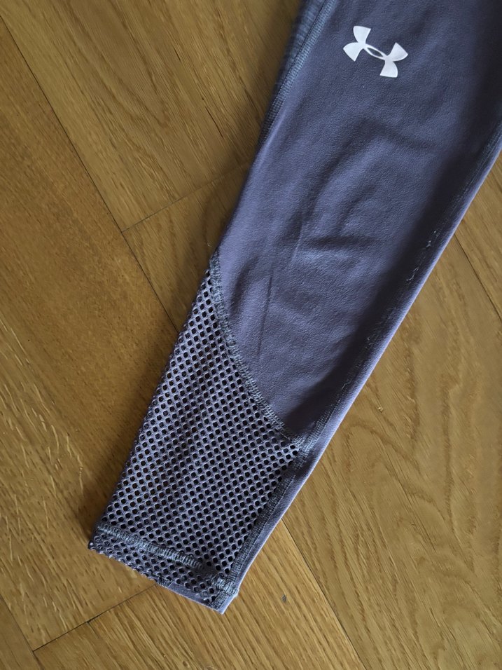 Under Armour Kız Çocuk Vizon Rengi Tayt - Görsel 3