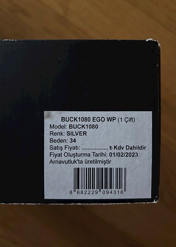 Buckhead Buck1080 Ego Waterproof Kar Gümüş Kız Çocuk Bot - Görsel 8