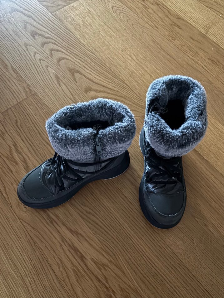 Buckhead Buck1080 Ego Waterproof Kar Gümüş Kız Çocuk Bot - Görsel 3