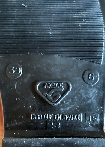 Aigle Kadın Siyah Yağmur Çizmesi - Görsel 7