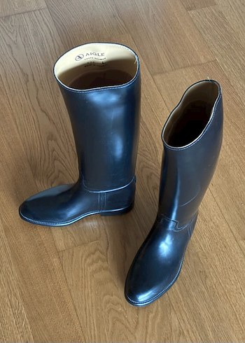 Aigle Kadın Siyah Yağmur Çizmesi - Görsel 4