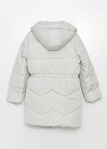 LCW Kids Mavi Kapüşonlu Şişme Mont - Görsel 9