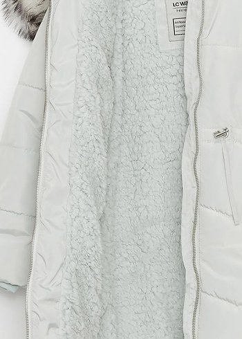 LCW Kids Mavi Kapüşonlu Şişme Mont - Görsel 8