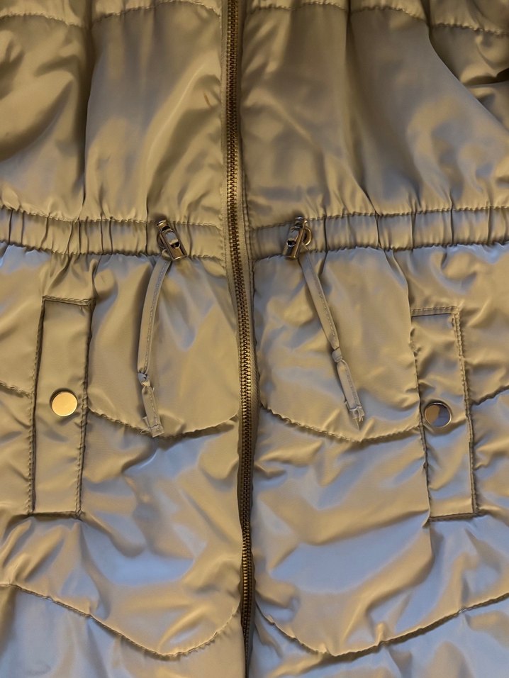 LCW Kids Mavi Kapüşonlu Şişme Mont - Görsel 4