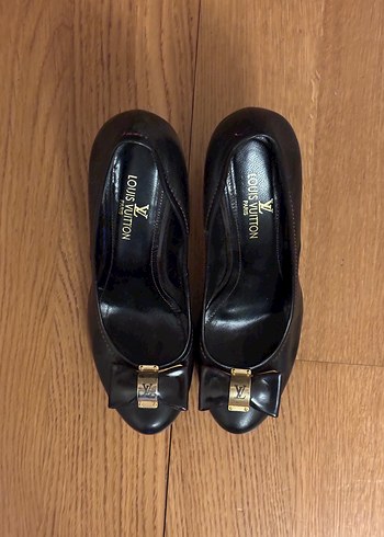 Louis Vuitton Siyah Topuklu Kadın Stiletto - Görsel 2