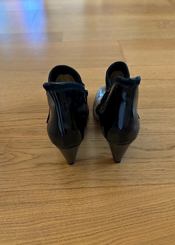 Mauro Giuli Siyah Rugan Fermuarlı Bot 38 - Görsel 5