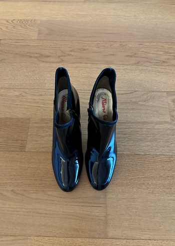 Mauro Giuli Siyah Rugan Fermuarlı Bot 38 - Görsel 2