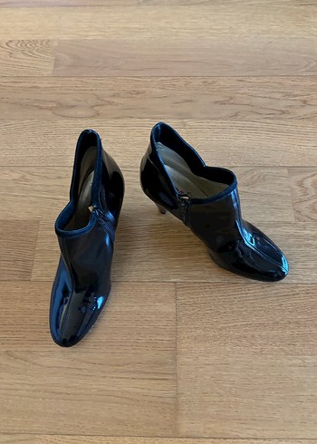 Mauro Giuli Siyah Rugan Fermuarlı Bot 38 - Görsel 3