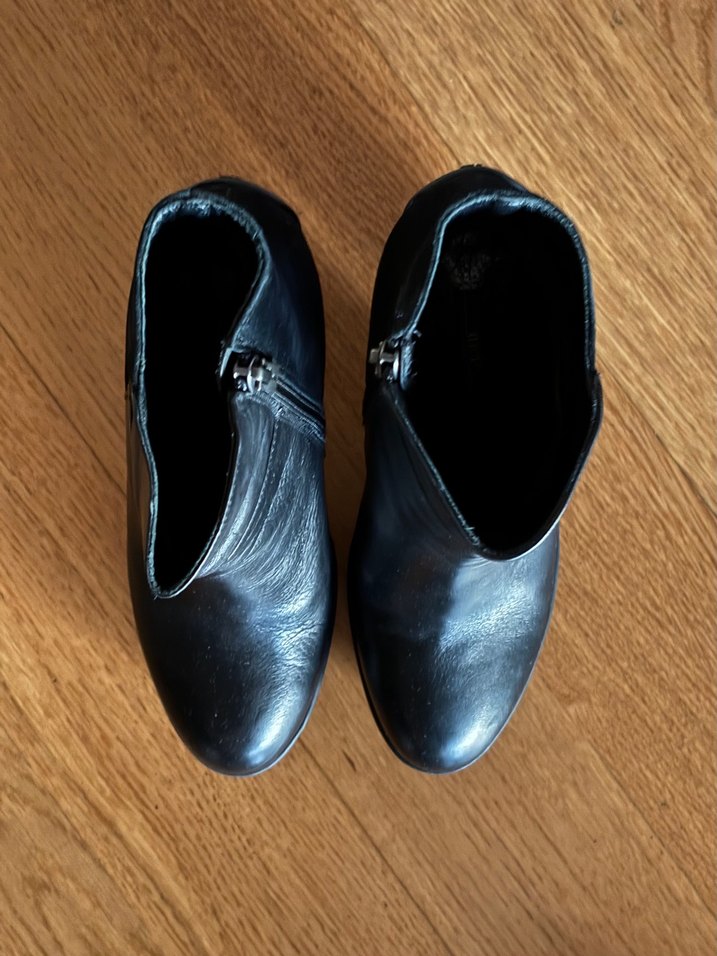 İnci Siyah Kadın Topuklu Bot - Görsel 2