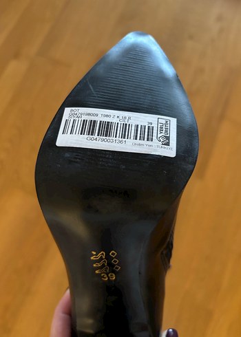 Bambi Siyah Deri Bot 39 - Görsel 7