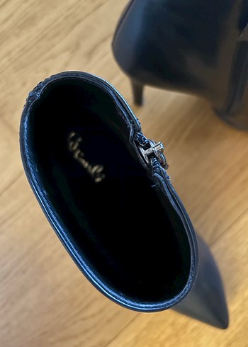 Bambi Siyah Deri Bot 39 - Görsel 4