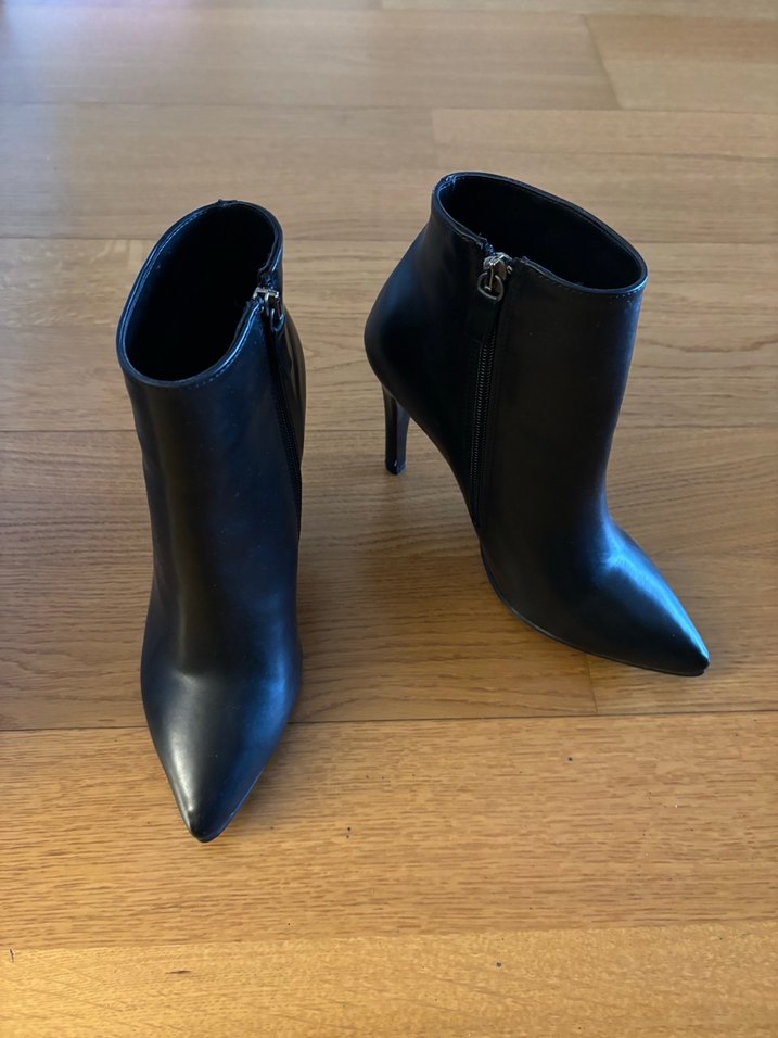 Bambi Siyah Deri Bot 39 - Görsel 3