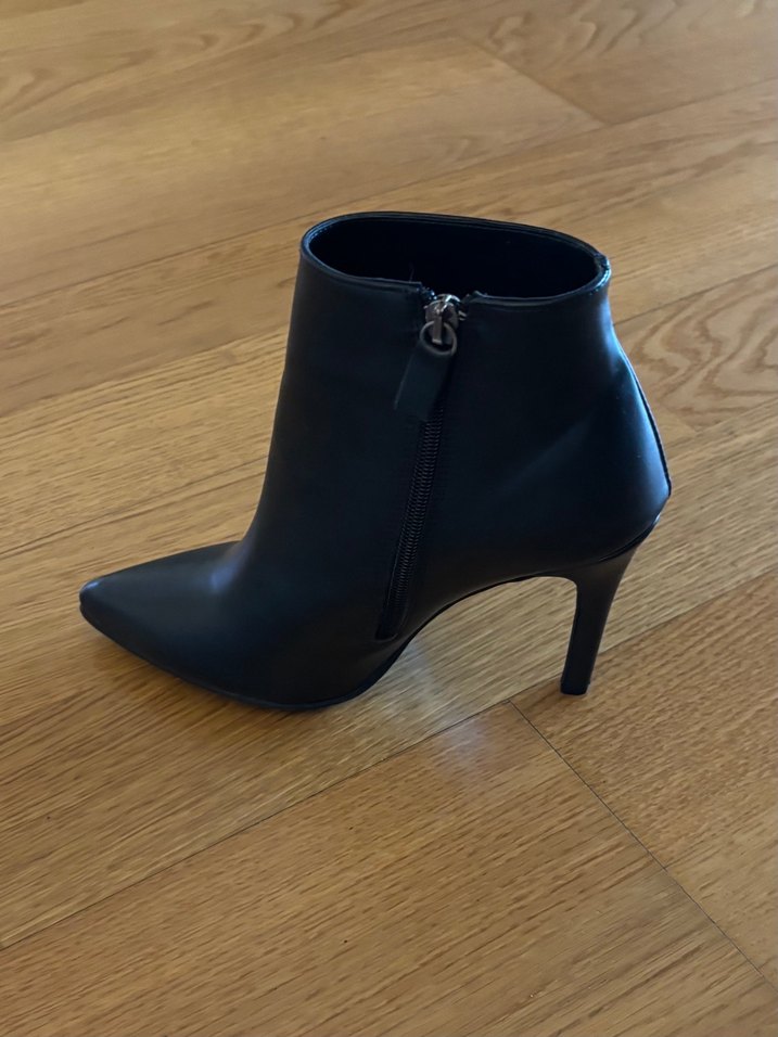 Bambi Siyah Deri Bot 39 - Görsel 5