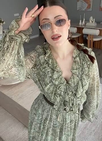 Zara Zara uzun elbise