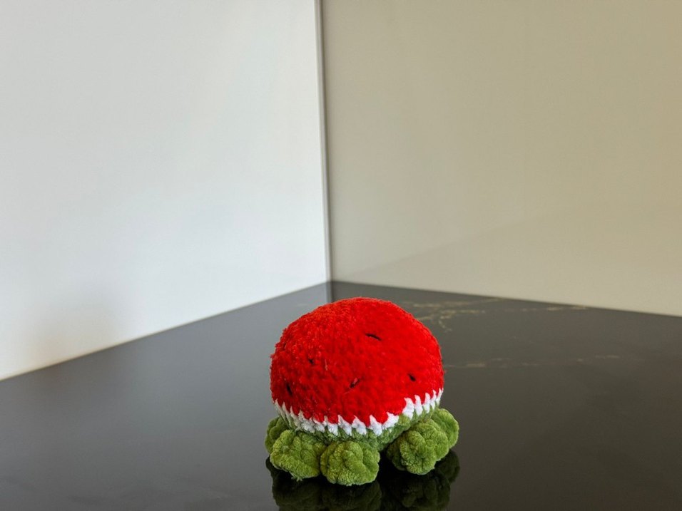 Renkli Peluş Ahtapot ve Meyve Figürleri - Görsel 3